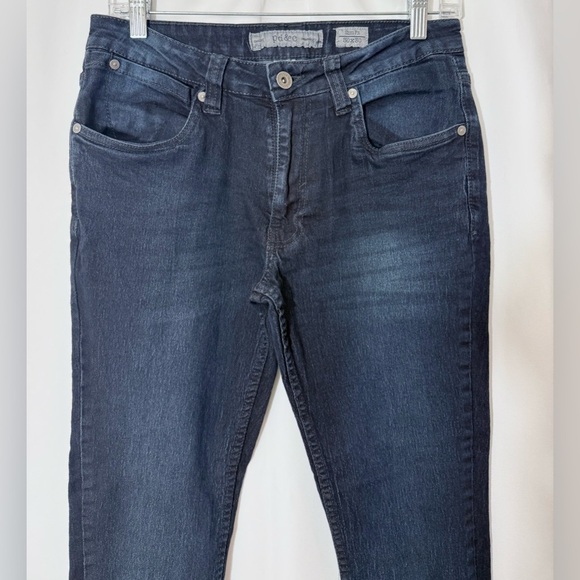 PD&C Paper Denim & Cloth Dark Wash Slim Fit Boot Cut Jeans Size 30 - Picture 3 of 10